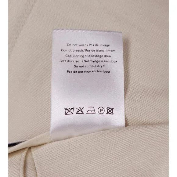 Lemaire Lemaire Linen Pleated Shorts Size 34 2 XS Womens Off-White Size 26" / US 2 / IT 38 - 12 Thumbnail