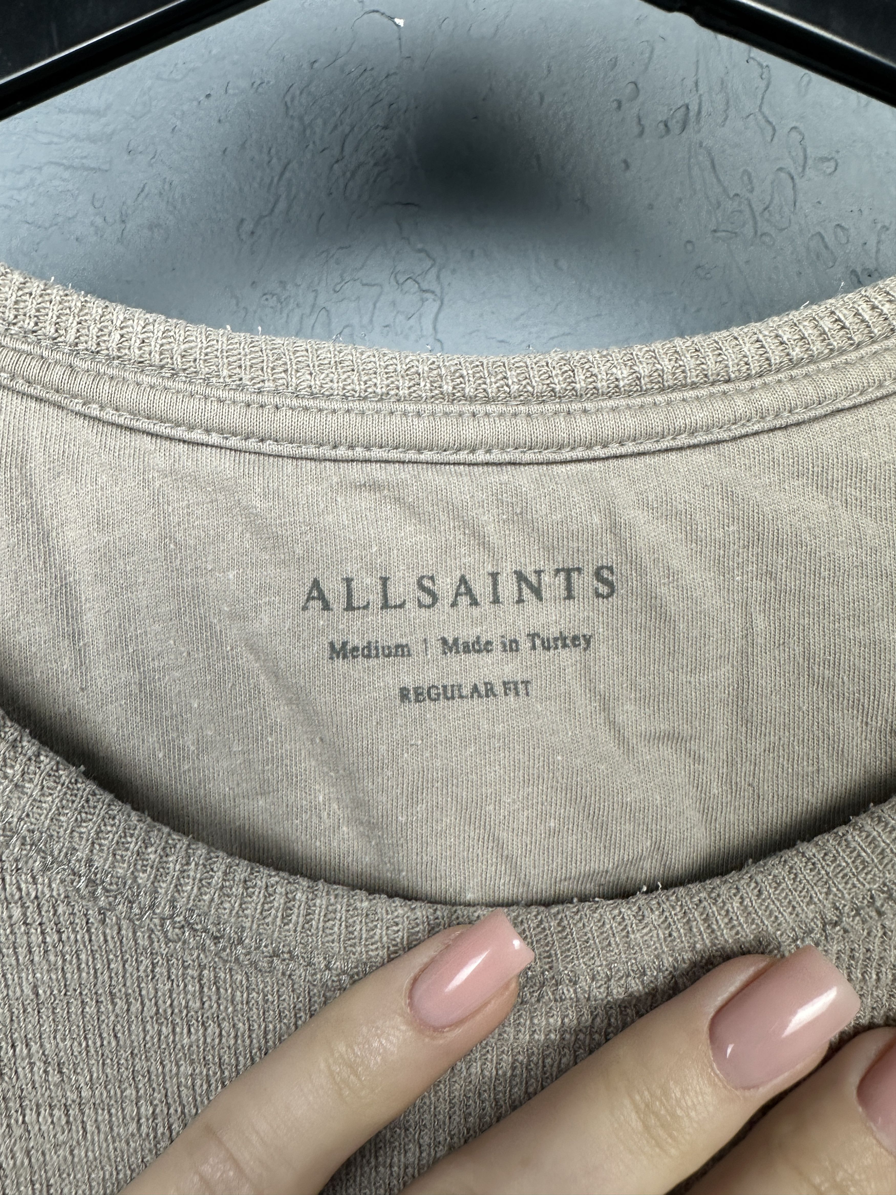 Allsaints Allsaints Mens Muse SS Crew Neck T-Shirt Size US M / EU 48-50 / 2 - 4 Thumbnail