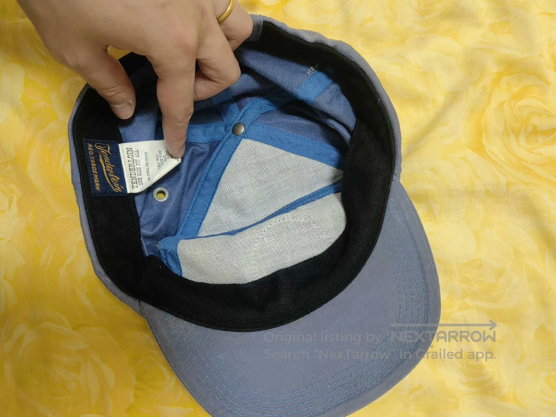Tenderloin tenderloin six-panel baseball cap. Size ONE SIZE - 4 Thumbnail