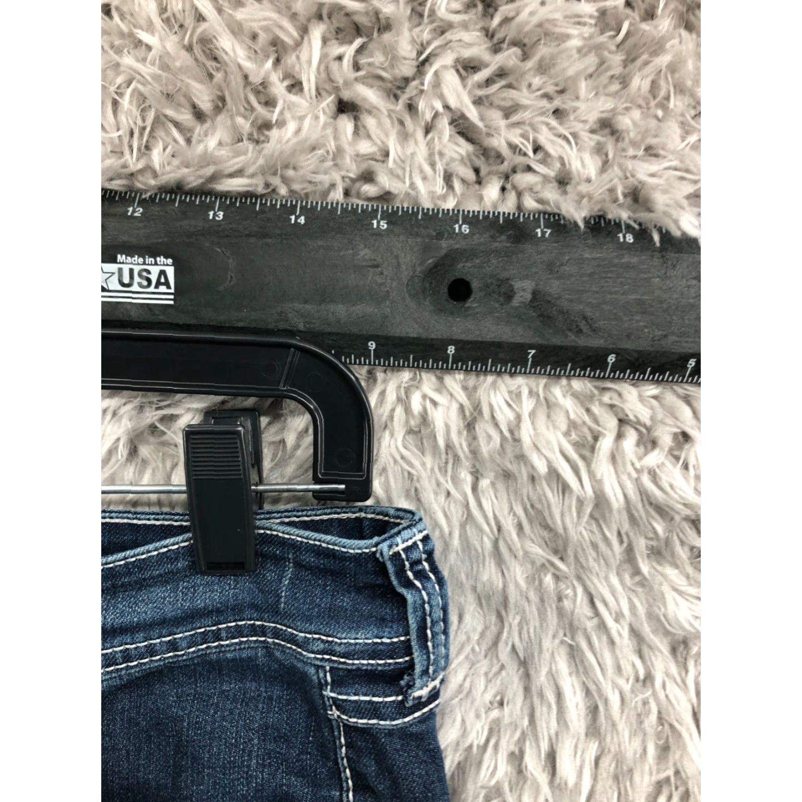 Vintage inc Denim Skinny Jeans Size 6 Womens Mid Rise Dark Wash Blue Denim Size 28" / US 6 / IT 42 - 2 Thumbnail