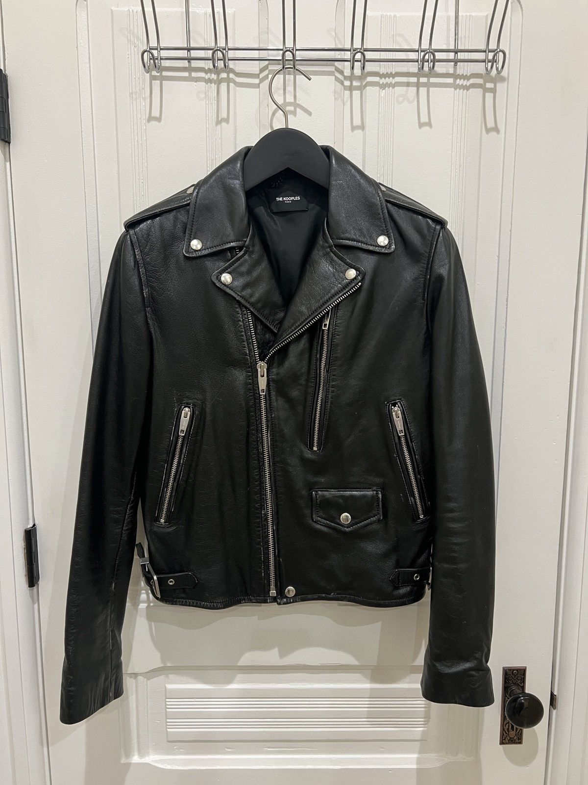 The Kooples The Kooples calfskin leather biker jacket Size US S / EU 44-46 / 1 - 7 Thumbnail