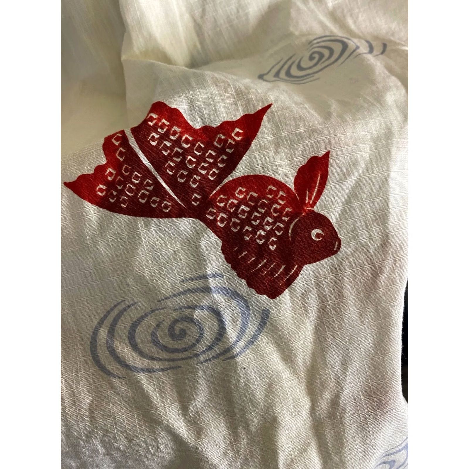 Vintage Riphon Bangkok Batik Fish SHIRT Marked Large L FITS Medium M Length 32 Size US M / EU 48-50 / 2 - 2 Thumbnail