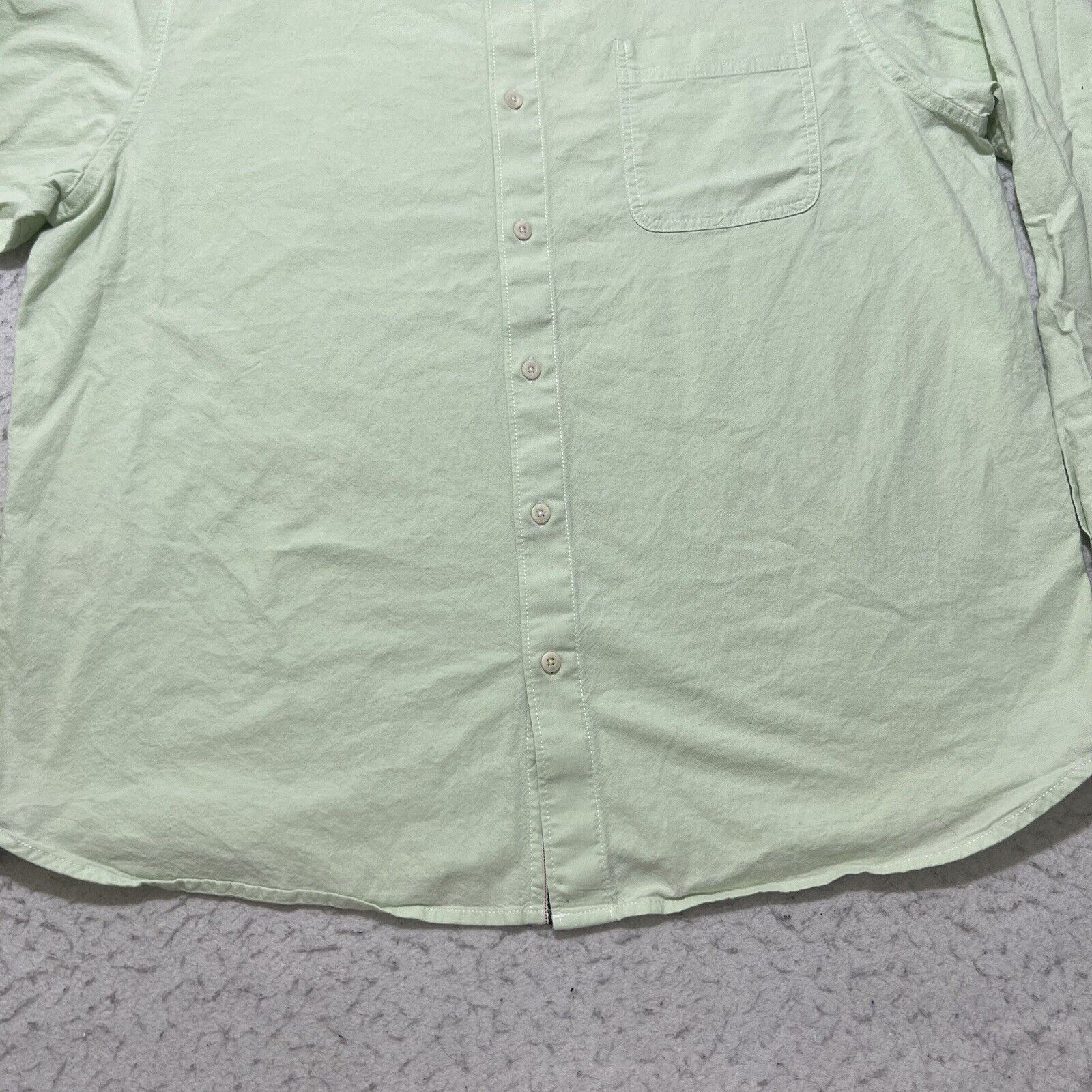 Tommy Bahama Tommy Bahama Button Down Pocket Dress Shirt Light Green Size US XL / EU 56 / 4 - 5 Thumbnail