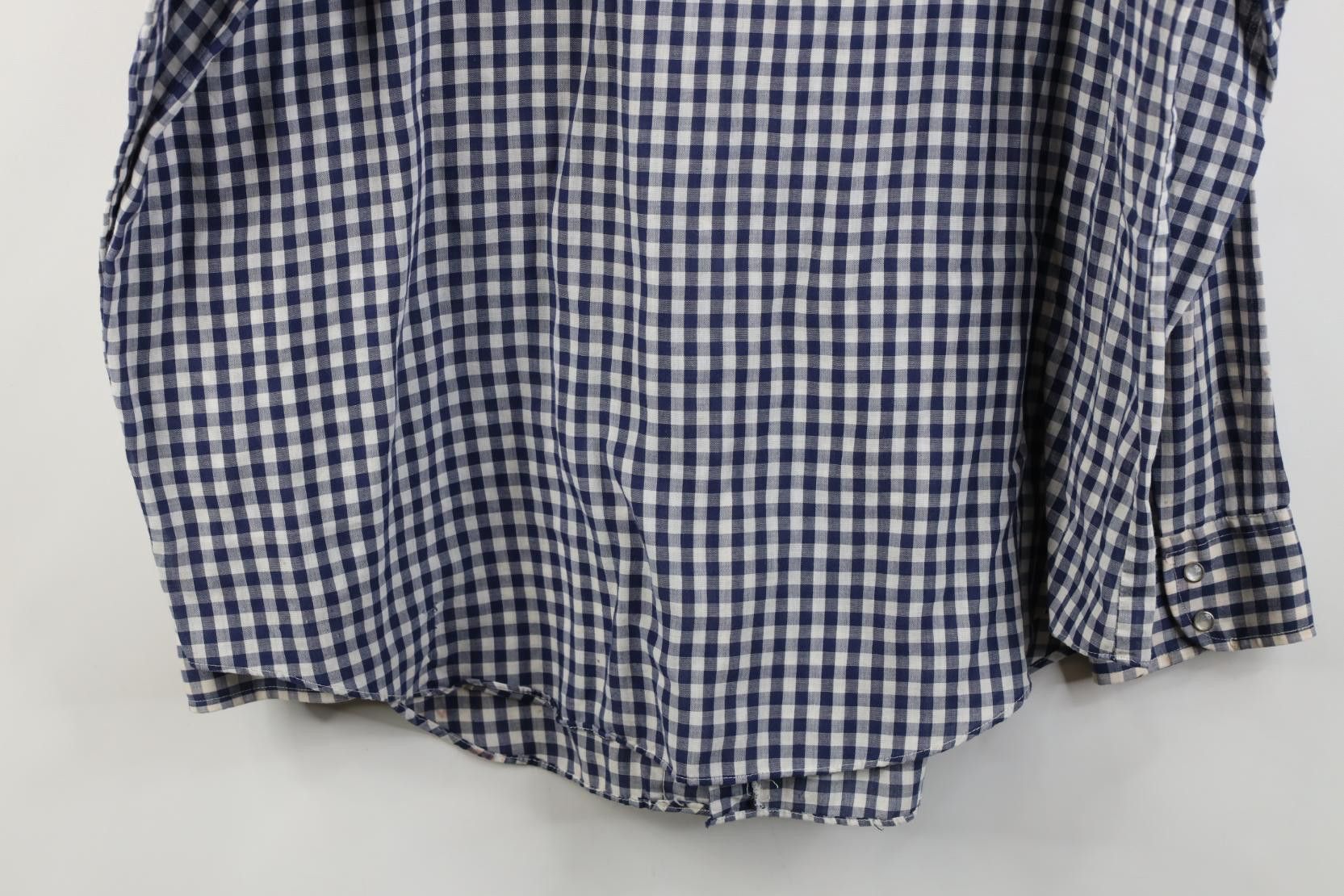 Vintage Vintage 70s Rockabilly Western Cowboy Snap Button Shirt Size US XL / EU 56 / 4 - 18 Thumbnail