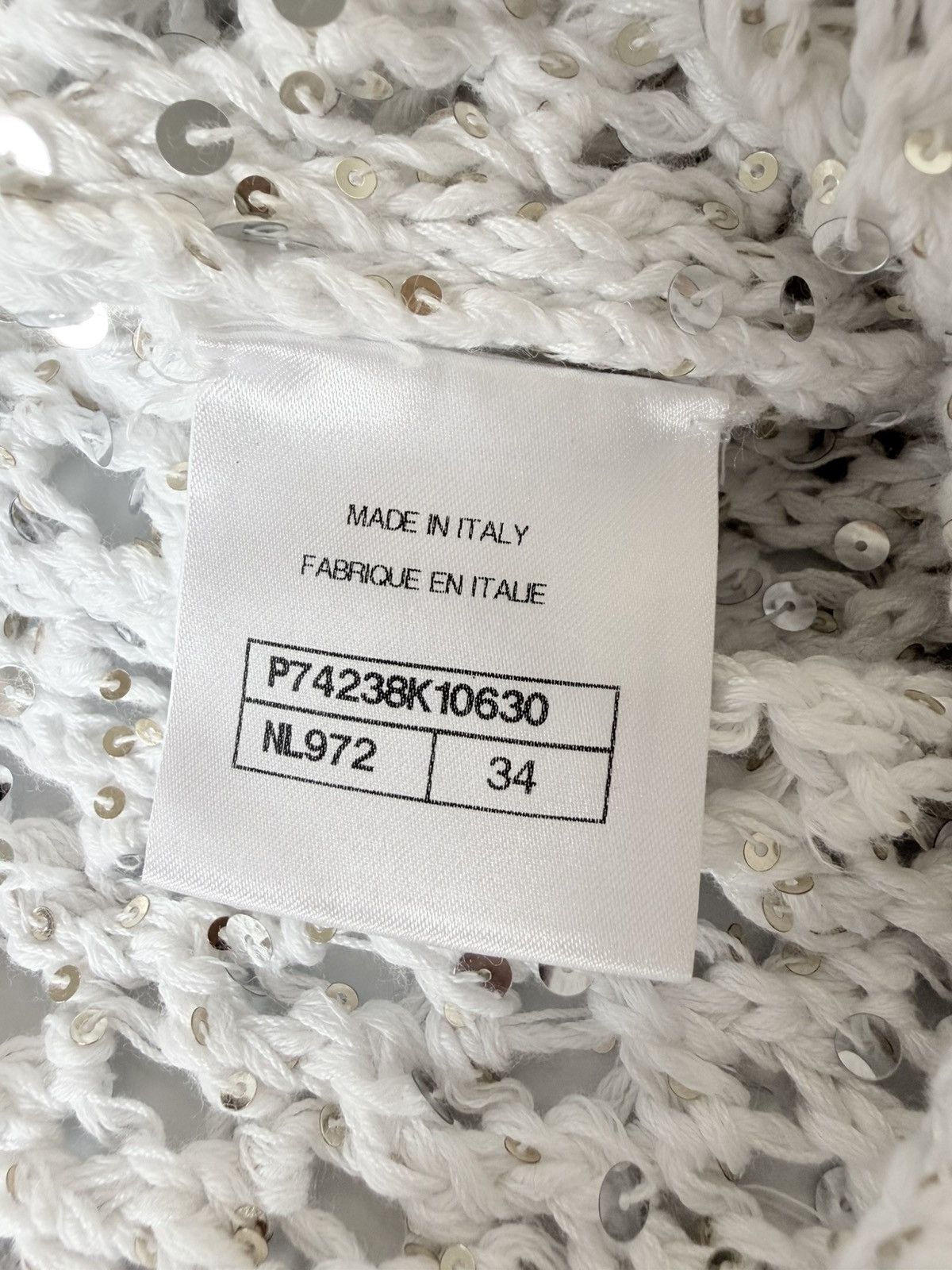 Chanel Chanel Cotton Cardigan 2023 Collection Size XXS / US 00 / IT 34 - 9 Thumbnail