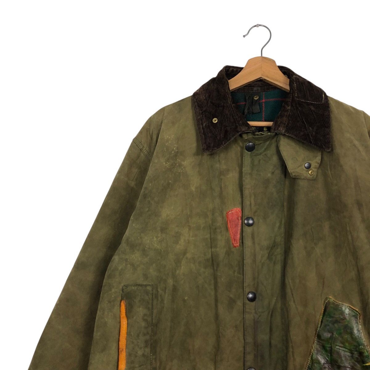 Barbour 📌Vintage Wax Jacket Barbour Northumbria Blanket England Size US M / EU 48-50 / 2 - 7 Thumbnail