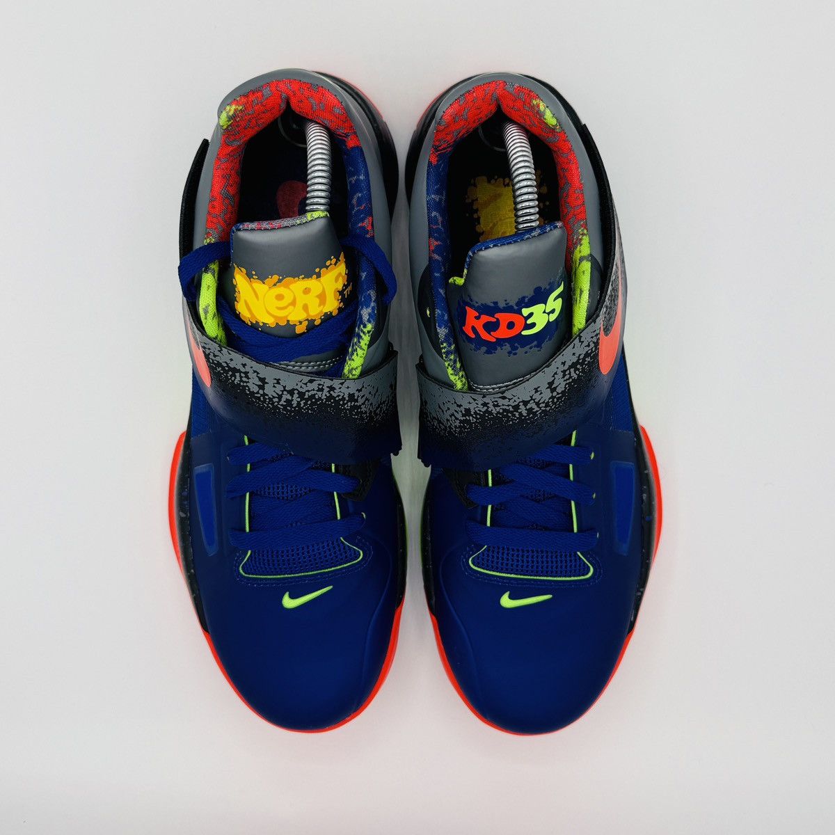 Nike Nike KD 4 NERF Multicolor Basketball Sneakers - 2024 Shoe Size US 9.5 / EU 42-43 - 5 Thumbnail