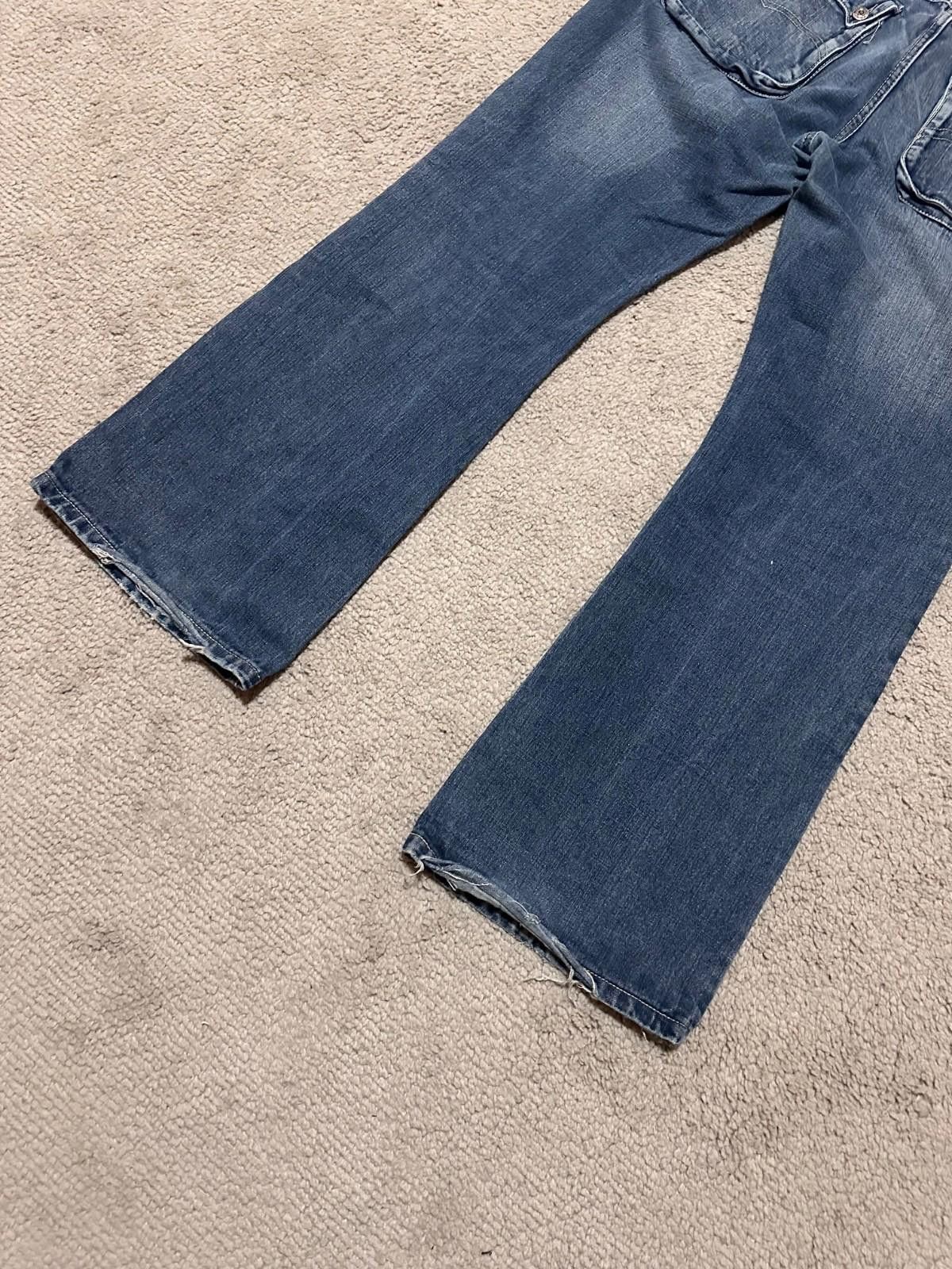 Diesel Vintage Diesel Jeans Mens 40 Blue Denim Pants Straight Y2K Size US 40 / EU 56 - 2 Thumbnail