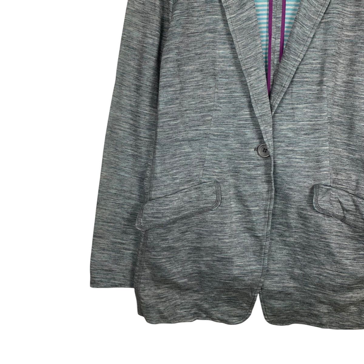 Sonia Rykiel SONIA RYKIEL Collection Casual Suit Jacket Blazer #1808-C16 Size L / US 10 / IT 46 - 3 Thumbnail