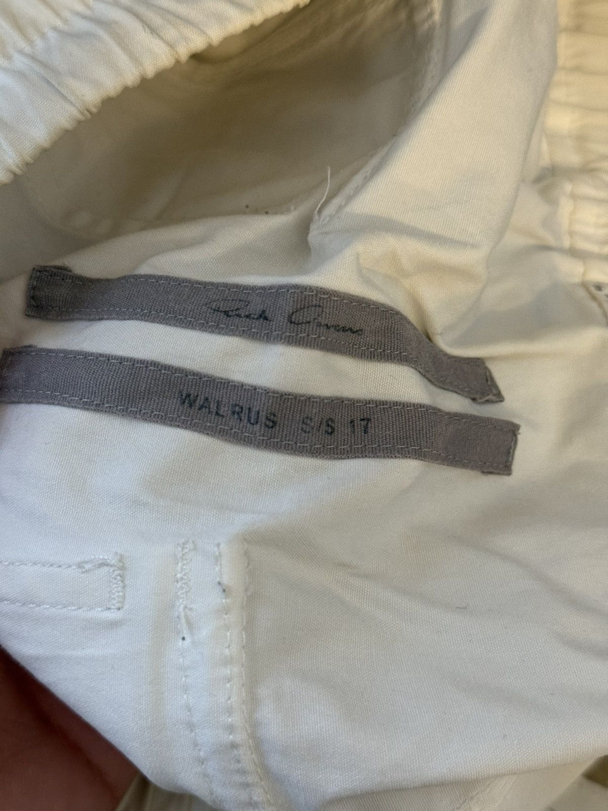 Rick owens SS16 samples walrus Pannier shorts
