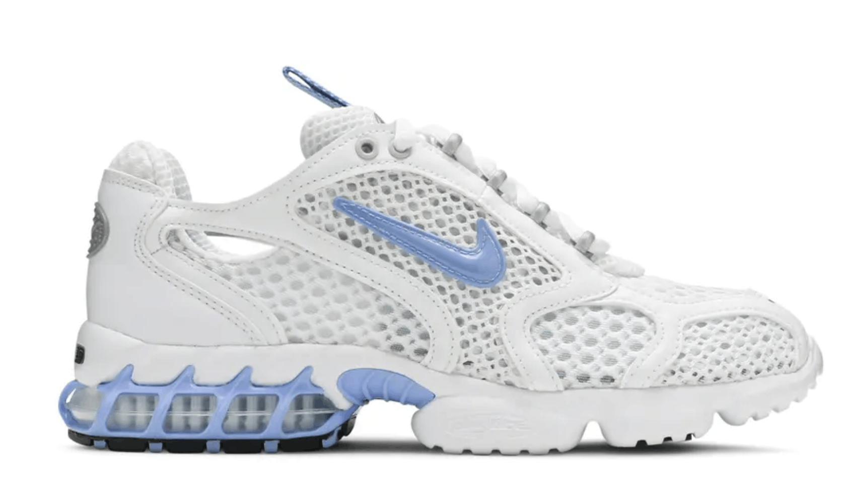 Nike WOMEN'S AIR ZOOM SPIRIDON CAGE 2 WHITE UNIVERSITY BLUE Size US 7.5 / IT 37.5 - 1 Thumbnail