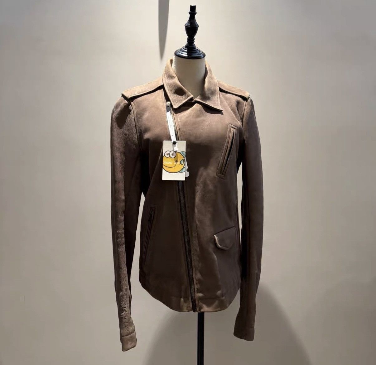 Rick Owens Rick Owens main line cowhide leather motorcycle jacket Size US L / EU 52-54 / 3 - 1 Thumbnail