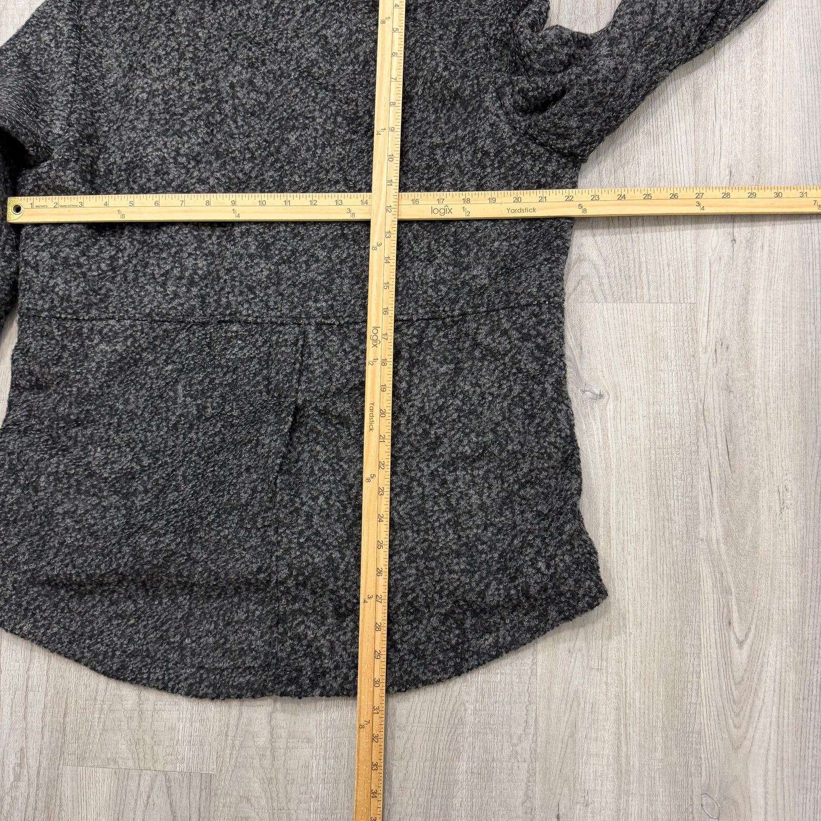 Stormy Kromer Stormy Kromer Jacket Women's Large Gray Charcoal Wool Size L / US 10 / IT 46 - 7 Thumbnail
