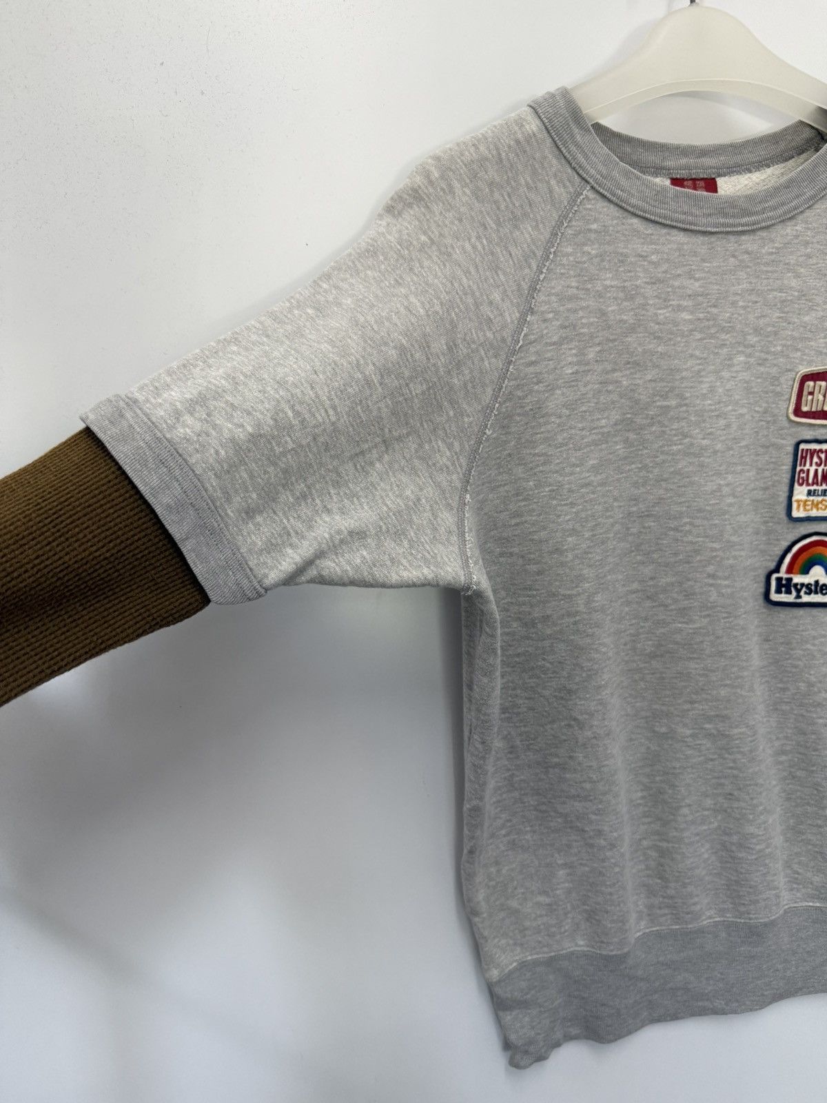 Hysteric Glamour ⚡️ HYSTERIC GLAMOUR MULTY PATCH ROUNDNECK SWEATSHIRT Size US XS / EU 42 / 0 - 7 Thumbnail