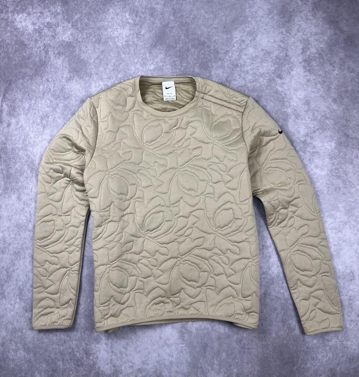 Nike Nike Jacquard Embossed Sweatshirt - Size M Size M / US 6-8 / IT 42-44 - 1 Thumbnail