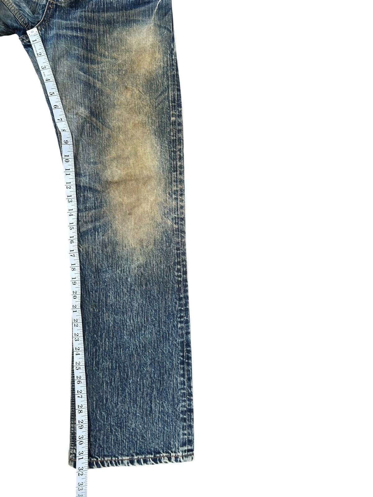 Kapital Vintage Flare Edwin Blue Trip 503 Rusty Denim Jeans Size US 30 / EU 46 - 18 Thumbnail