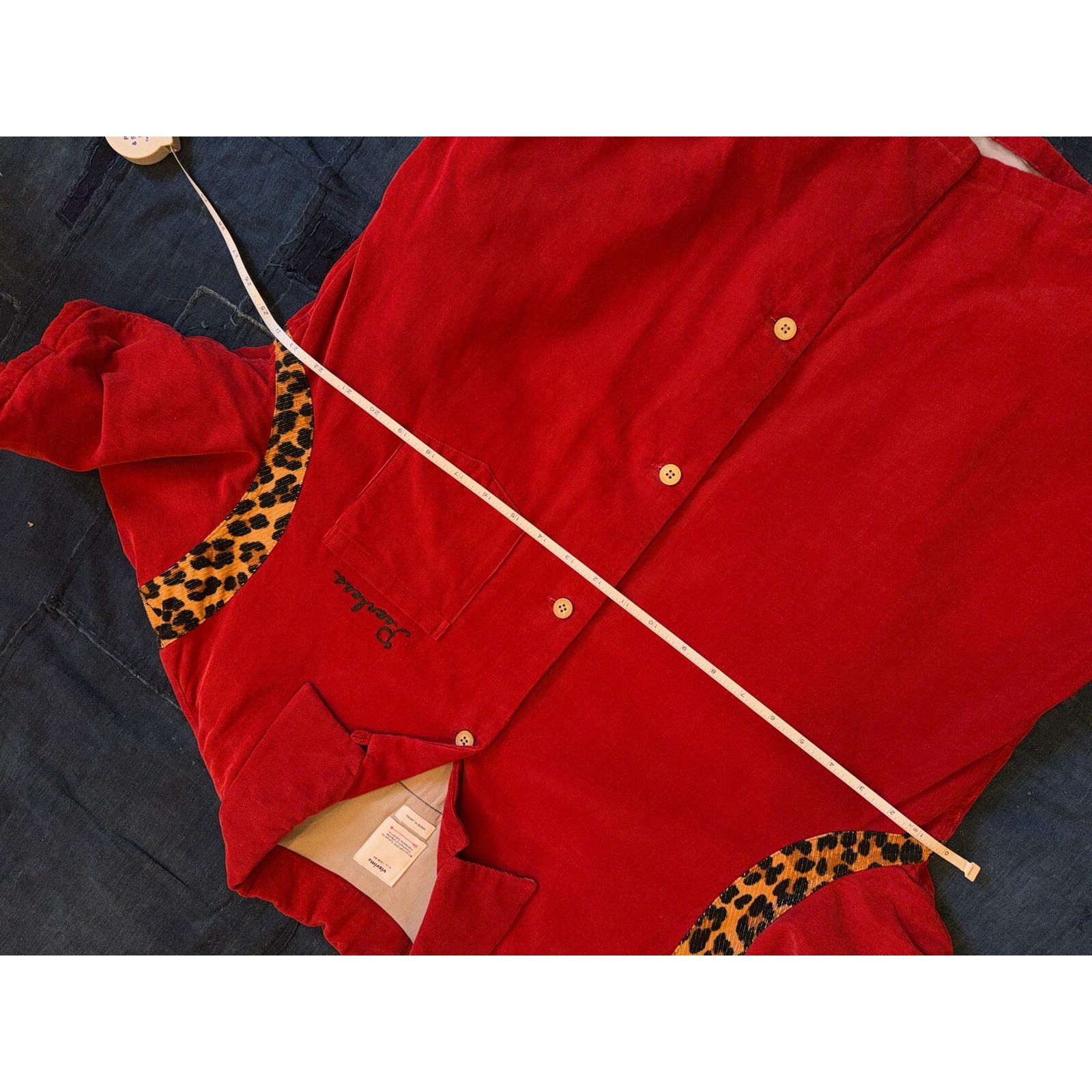 Visvim $1,970 Visvim FW24 Wallis Down Shirt - 3 - Red Size US L / EU 52-54 / 3 - 9 Thumbnail
