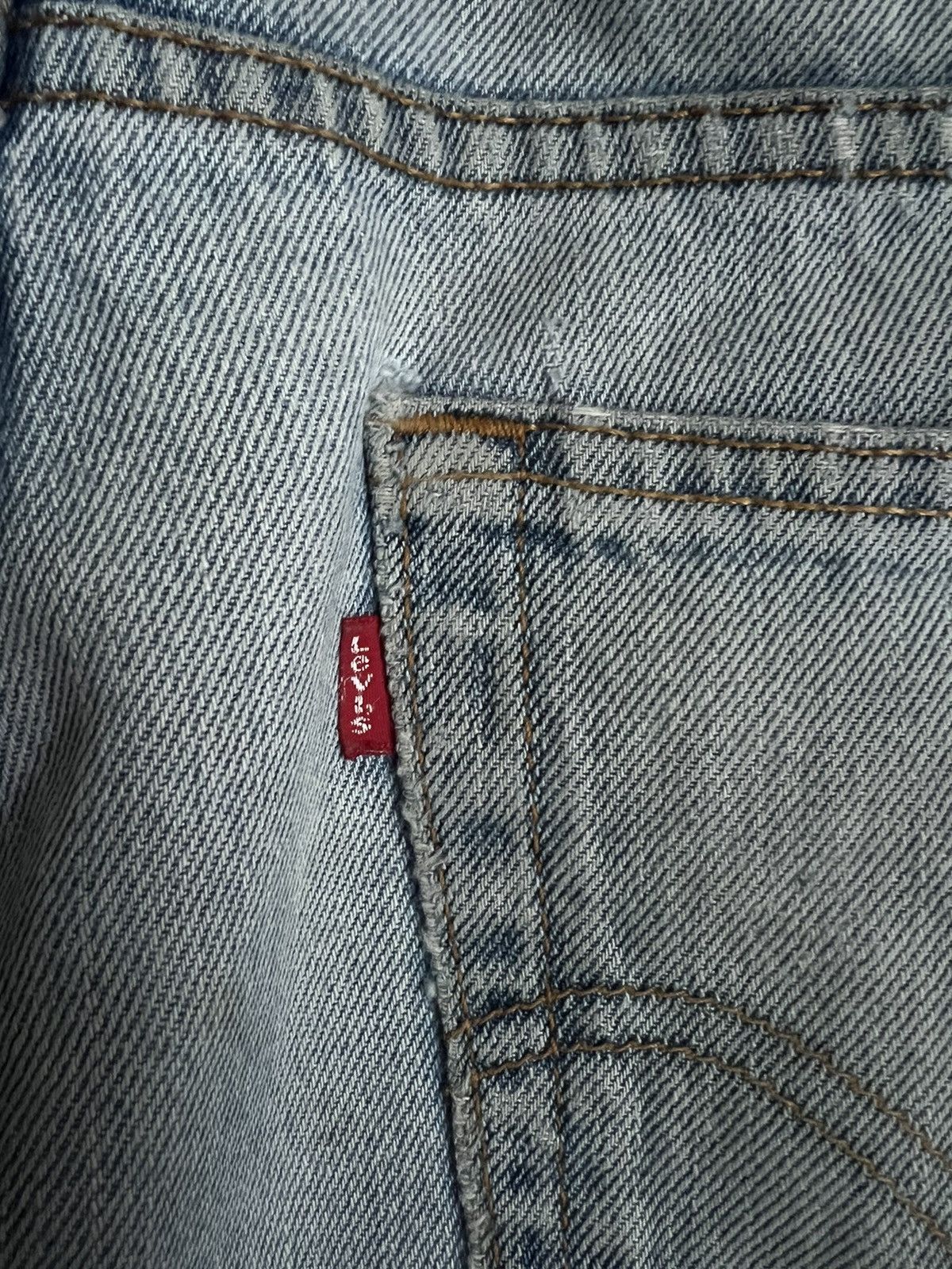 Levi's Thrashed Vintage Levi's 517 Bootcut Jeans Size US 32 / EU 48 - 11 Thumbnail