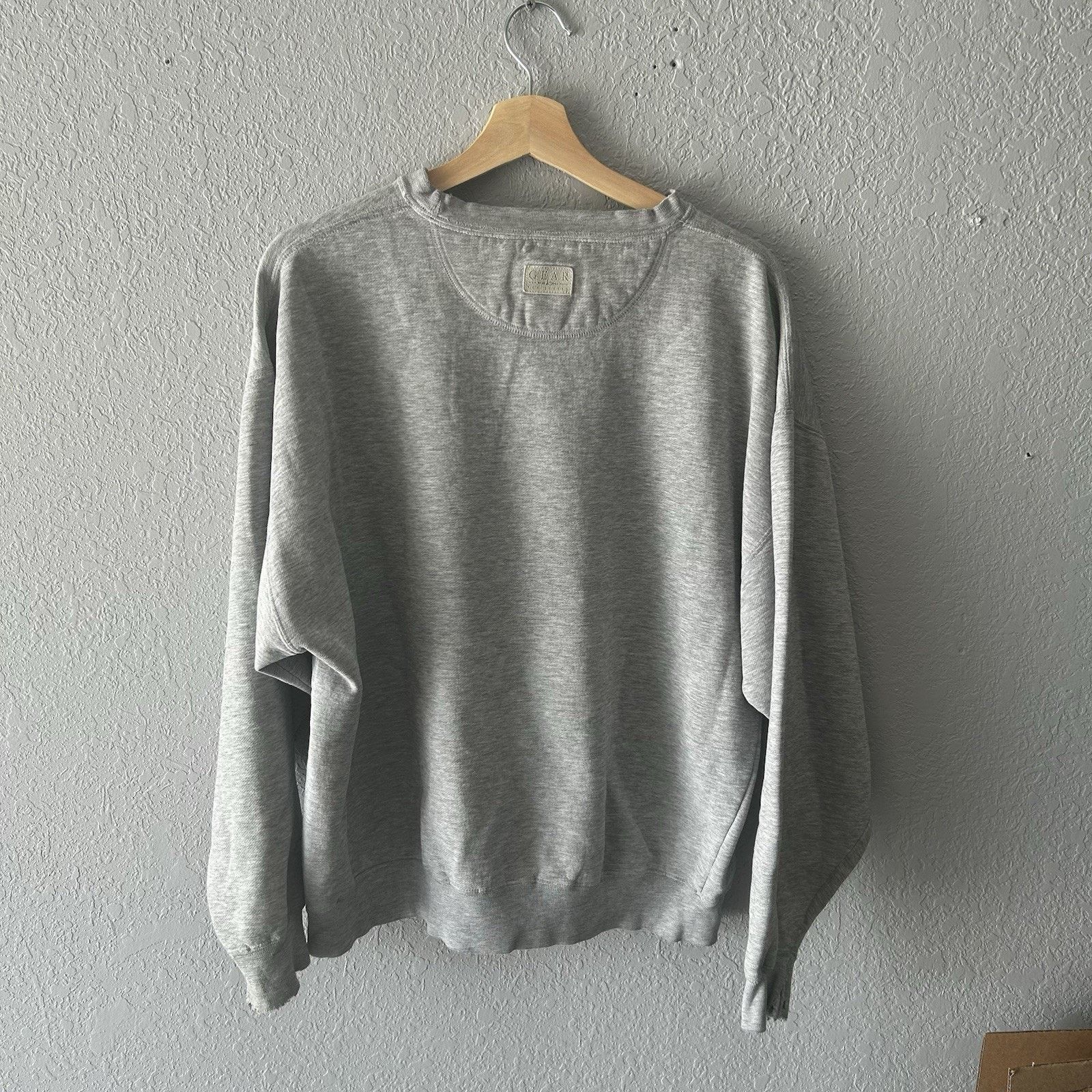 Vintage Vintage Minimal Gray KU Crewneck Men’s XL Kansas Jayhawks Un Size US XL / EU 56 / 4 - 5 Thumbnail