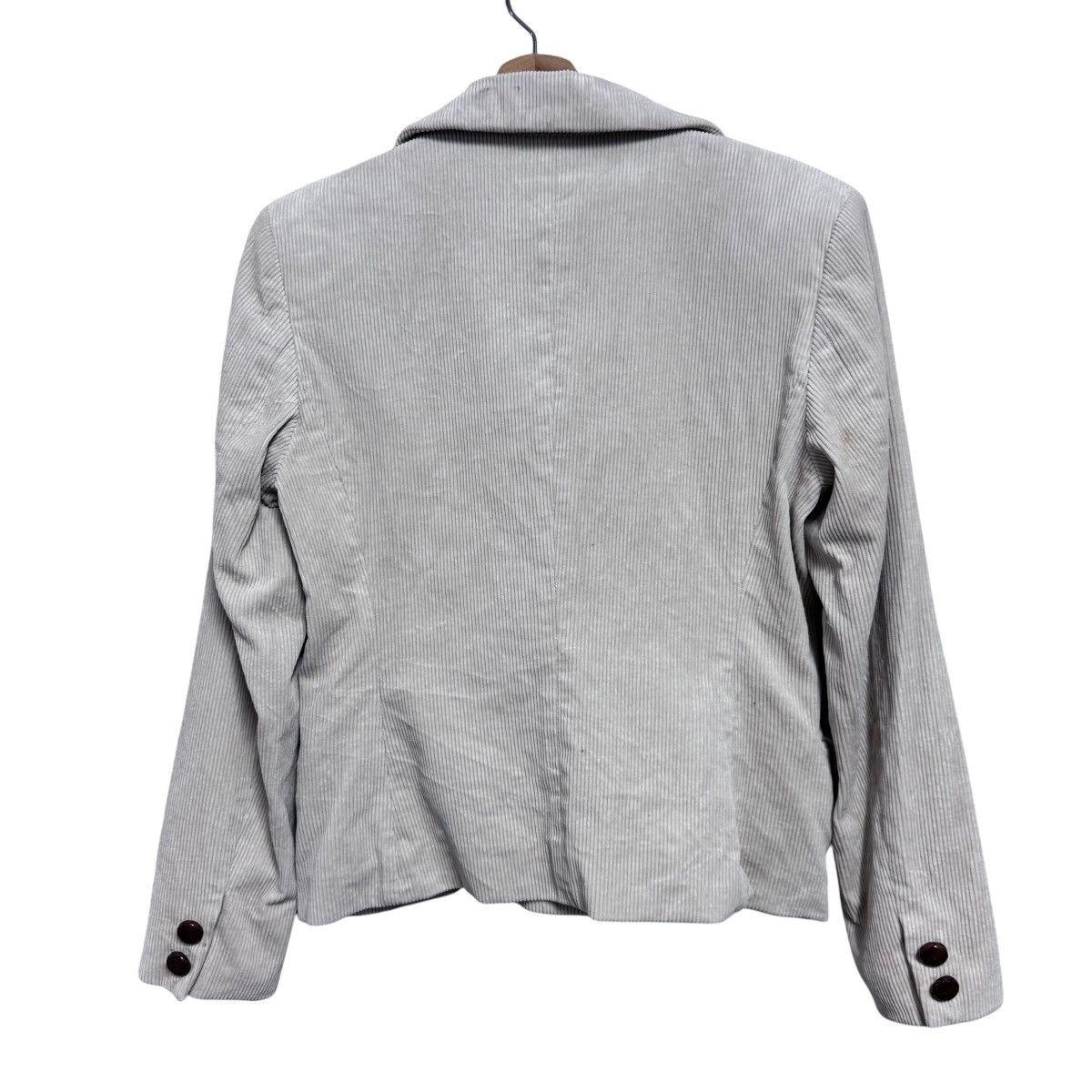 Hysteric Glamour 90s Hysteric Glamour Corduroy Double Breast Peacot Jacket Size XS / US 0-2 / IT 36-38 - 8 Thumbnail