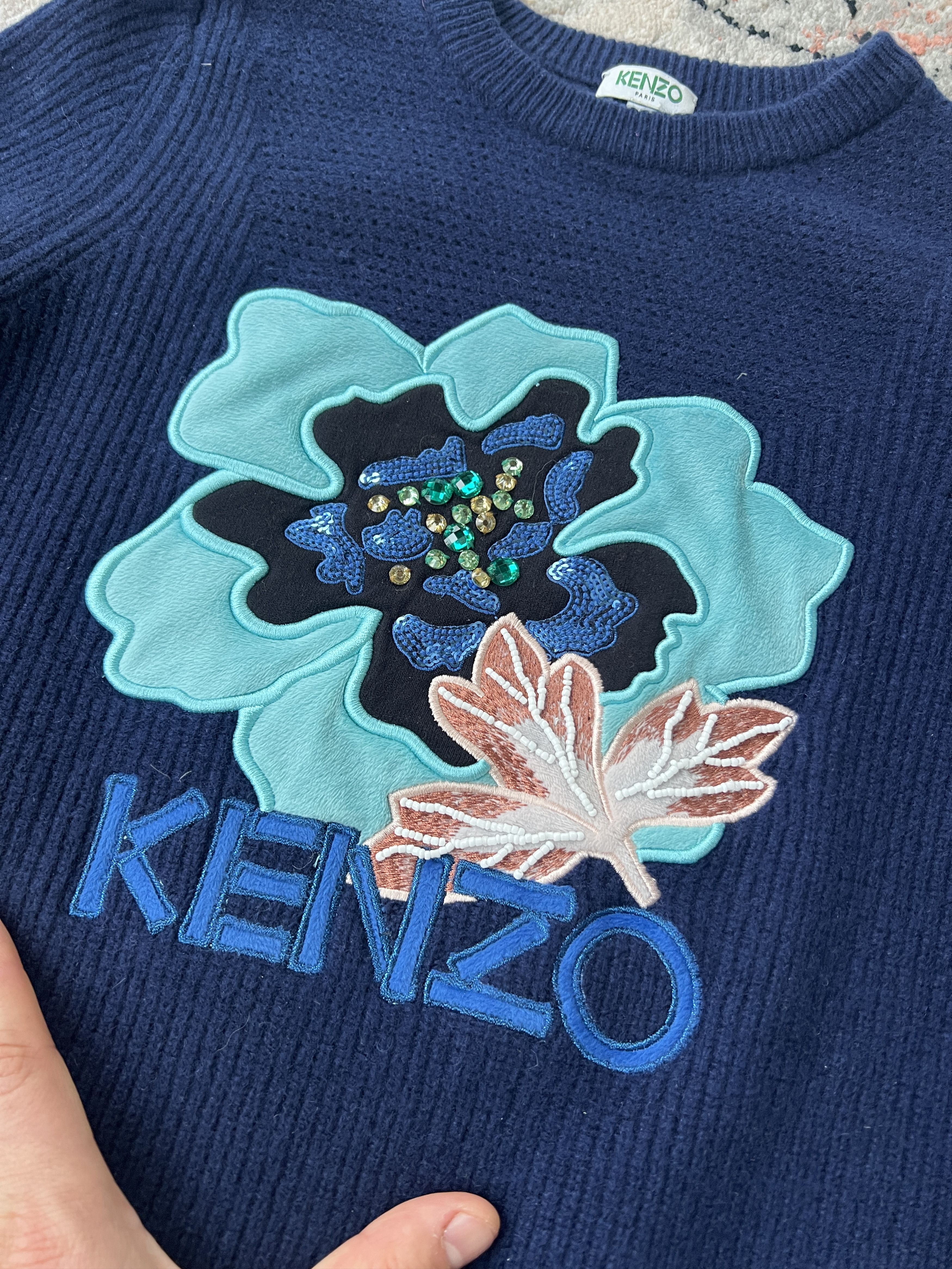 Kenzo Kenzo Wool Sweater Size XS / US 0-2 / IT 36-38 - 2 Thumbnail