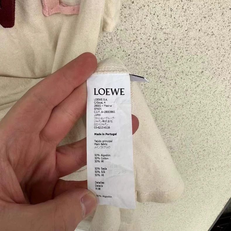 Loewe loewe Towel fabric logo short sleeve 2506-Nextarrow Size US S / EU 44-46 / 1 - 4 Thumbnail