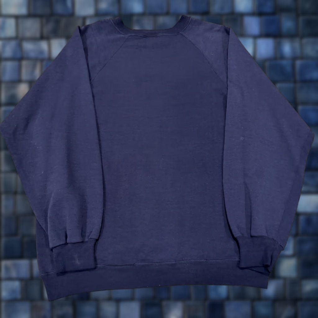 Vintage VINTAGE Depauw Sweatshirt Crewneck Mens L Blue 90s Distressed Pullover Large Mens Size US L / EU 52-54 / 3 - 1 Thumbnail