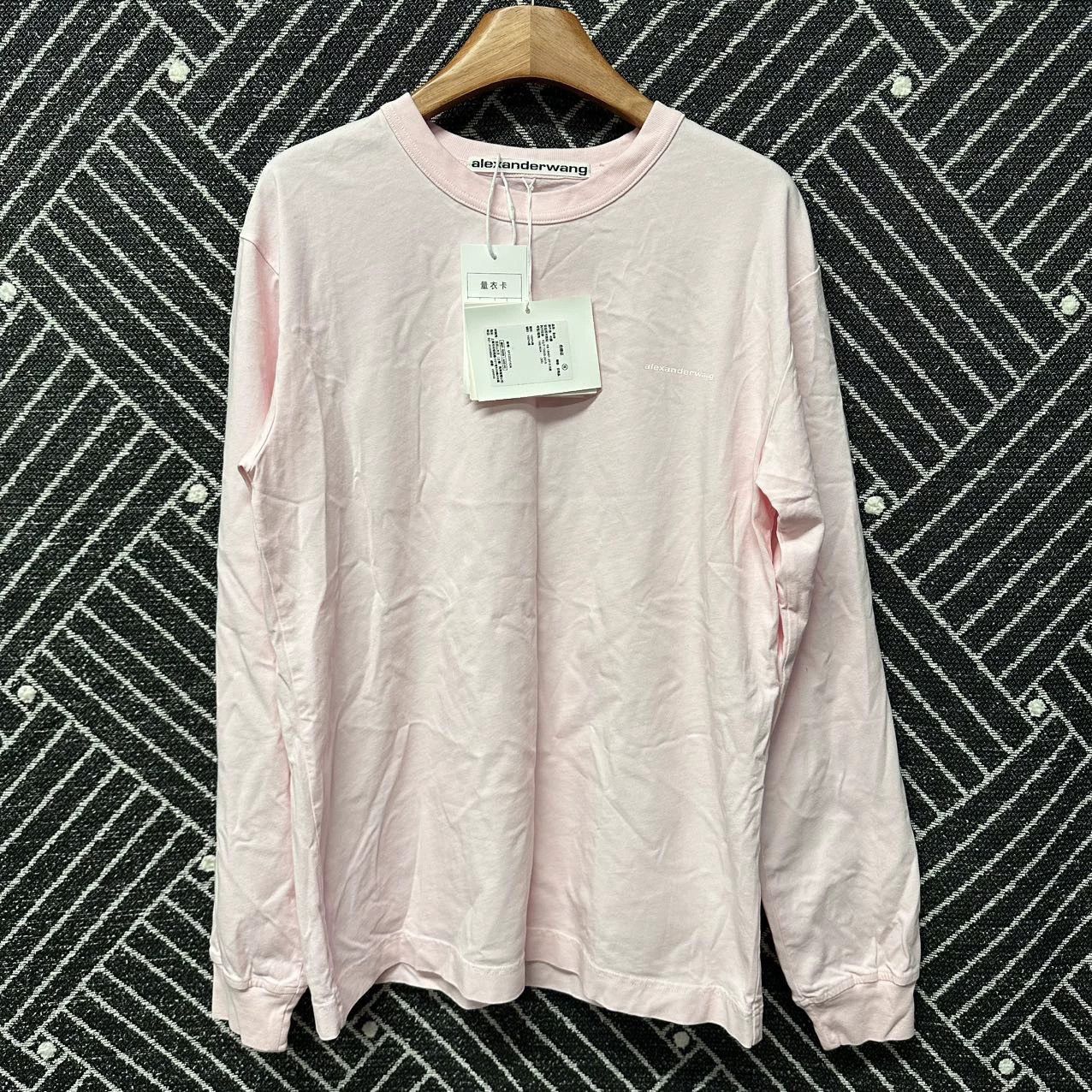 Alexander Wang Alexander Wang Pink LS Tee XS Unworn, Tags Size XS / US 0-2 / IT 36-38 - 1 Thumbnail