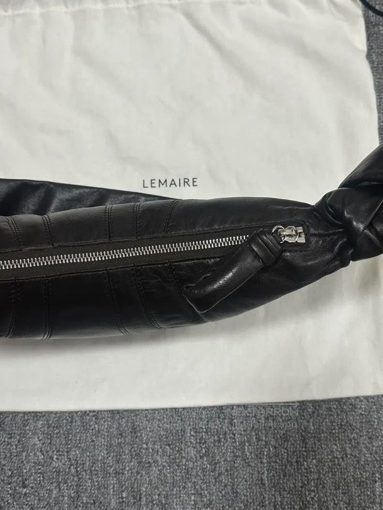 Lemaire LEMAIRE Black Horn Bag Small Size ONE SIZE - 6 Thumbnail