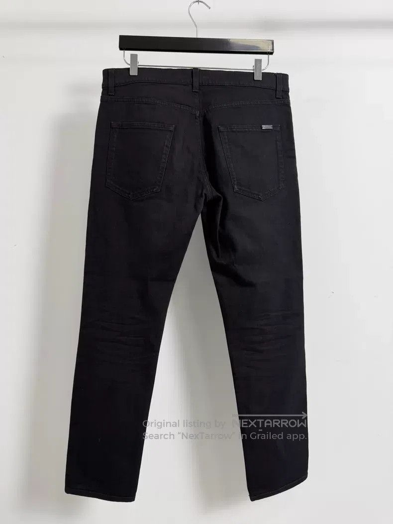 Saint Laurent Paris Saint Laurent Paris Black Basic Denim Jeans i Size US 32 / EU 48 - 2 Thumbnail