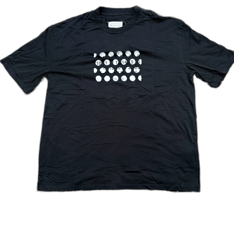 Maison Margiela Maison Margiela Black Short Sleeve T-shirt Size US XL / EU 56 / 4 - 1 Thumbnail