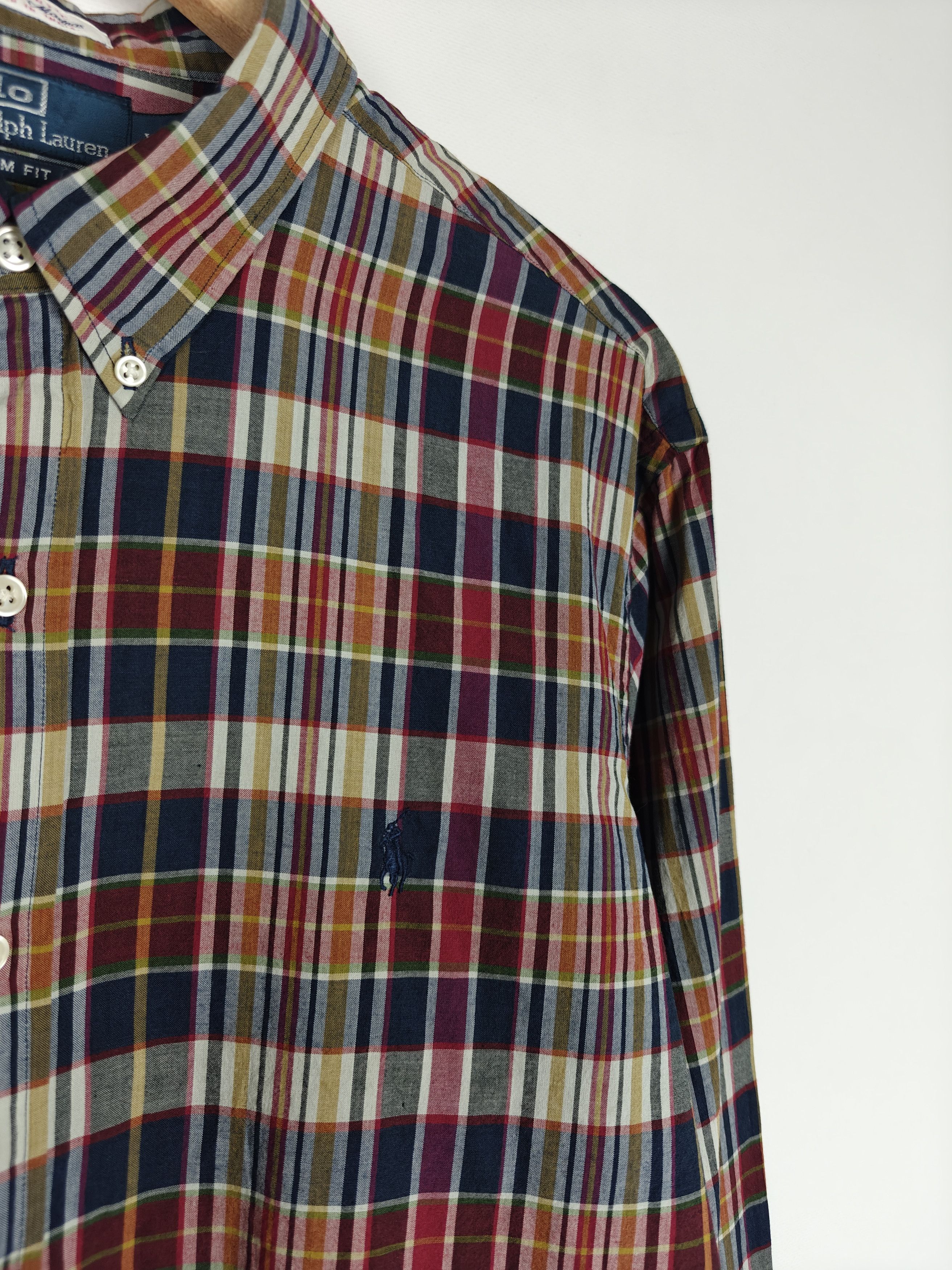 Polo Ralph Lauren Polo Ralph Lauren Check Shirt Slim Fit size XL Size US XL / EU 56 / 4 - 4 Thumbnail