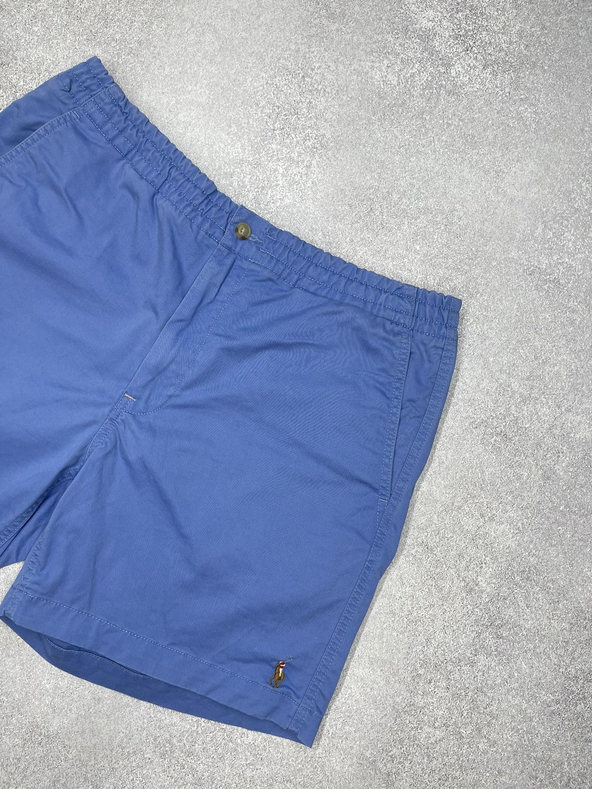 Polo Ralph Lauren Mens Polo Ralph Lauren Cotton Shorts Blue Rugby Y2K Size US 34 / EU 50 - 3 Thumbnail