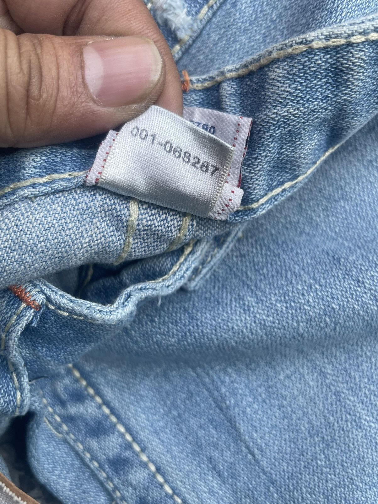 True Religion True Religion Joey Big T Distresed Denim Size 32" / US 10 / IT 46 - 9 Thumbnail