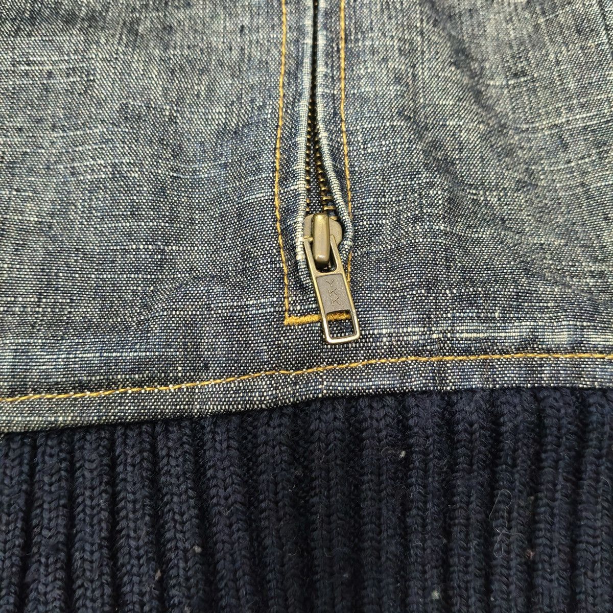 Japanese Brand Japanese Audrey and John Wad Heavy Denim Twill Jacket Hooded Size US M / EU 48-50 / 2 - 16 Thumbnail