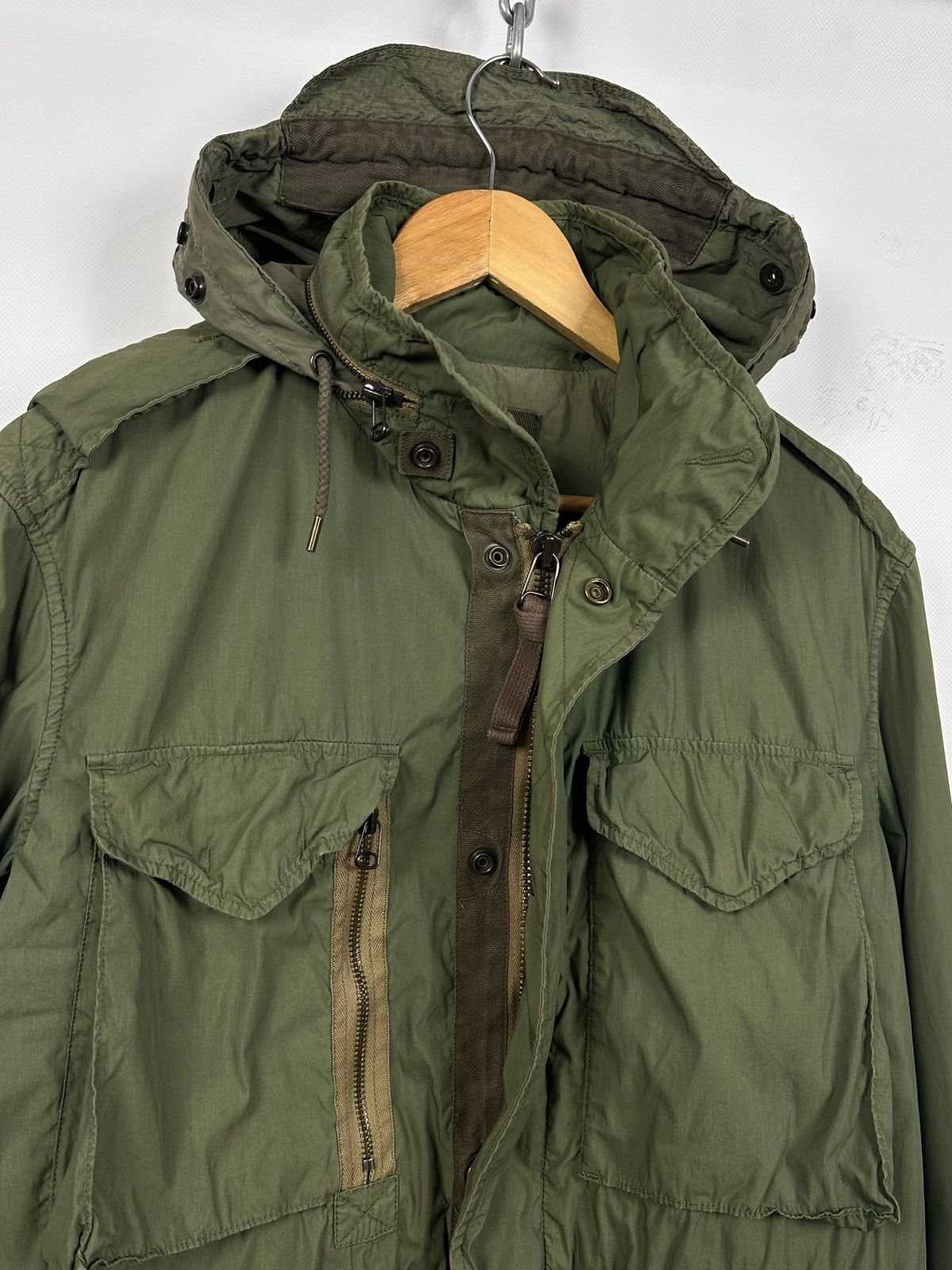 Polo Ralph Lauren Vintage Polo Ralph Lauren Field Khaki M-1943 Military Jacket Size US S / EU 44-46 / 1 - 14 Thumbnail