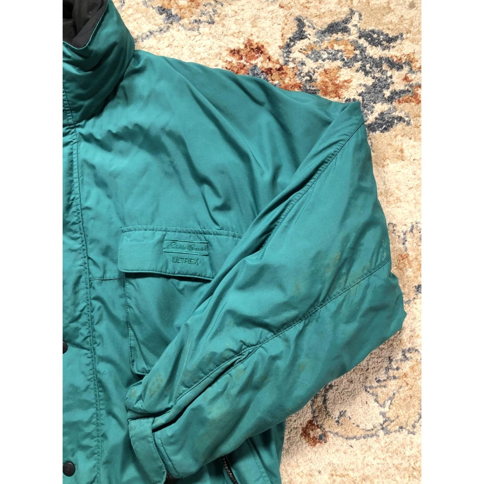 Eddie Bauer VINTAGE Eddie Bauer Ultrex Jacket Mens XL Green Nylon Bomber Insulated Ski 90s Size US XL / EU 56 / 4 - 4 Thumbnail
