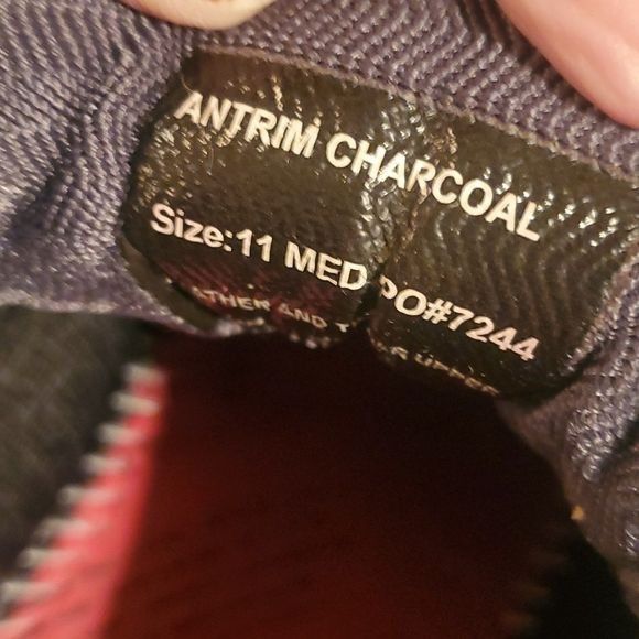 Designer Abeo Rocs Antrim Charcoal Tie Sz. 11 Sneakers Size US 11 / EU 44 - 6 Thumbnail