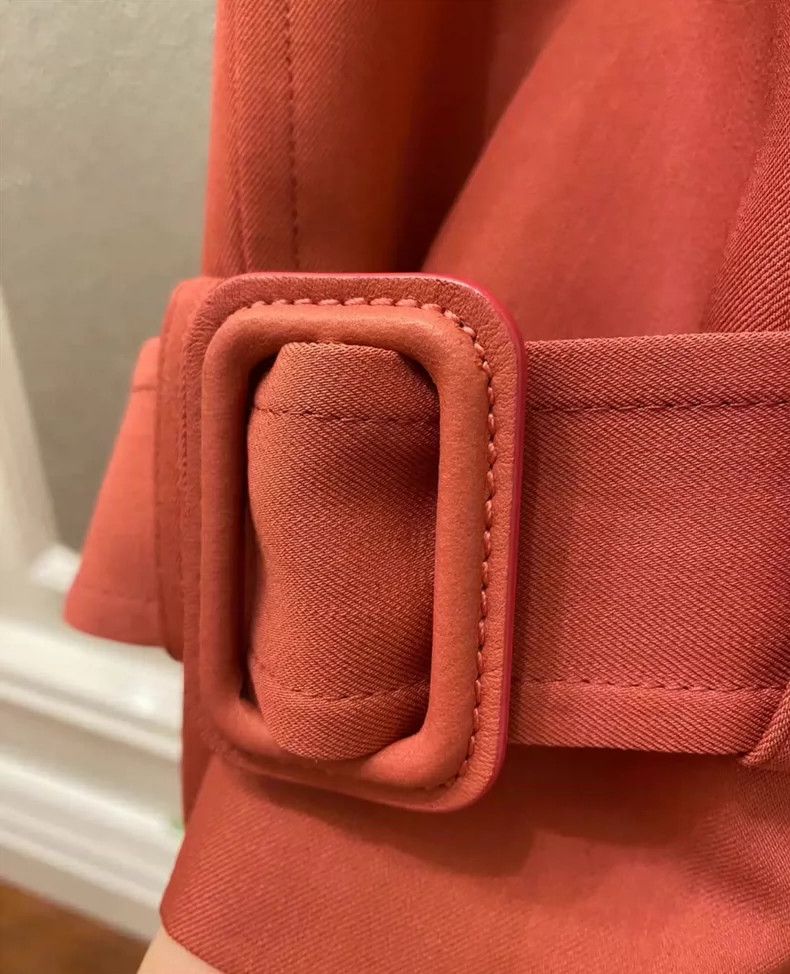Loro Piana LORO PIANA Raincoat, raspberry red Size S / US 4 / IT 40 - 4 Thumbnail