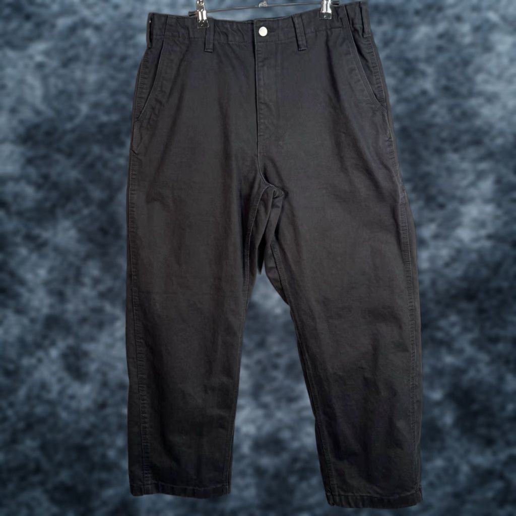 Vintage GU Pants 36 in Waist Black Cotton Relaxed Fit Chino XL Mens Size US 36 / EU 52 - 1 Thumbnail