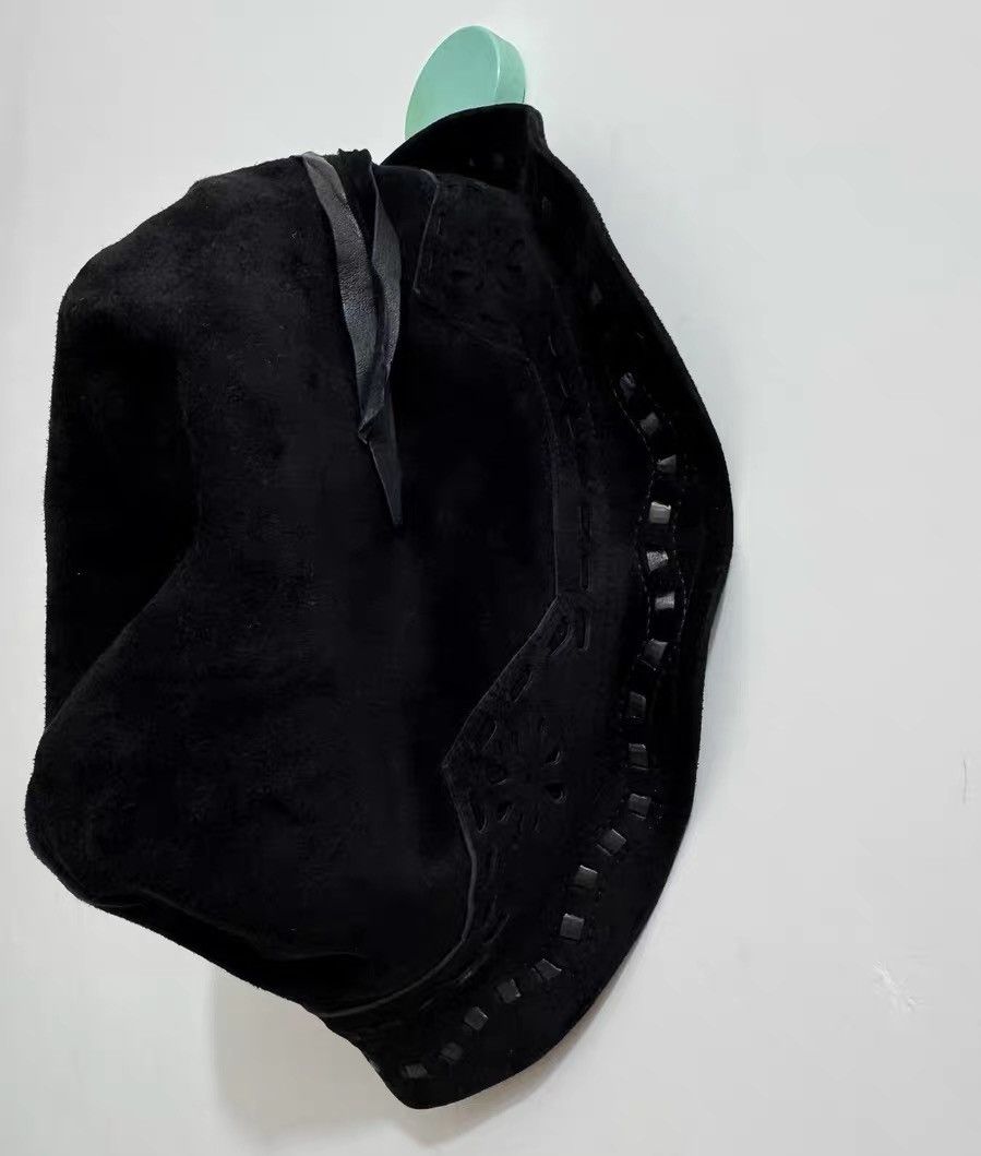 Number (N)ine Number (N)ine takahiro miyashita hat. Suede, short brim Size ONE SIZE - 2 Thumbnail