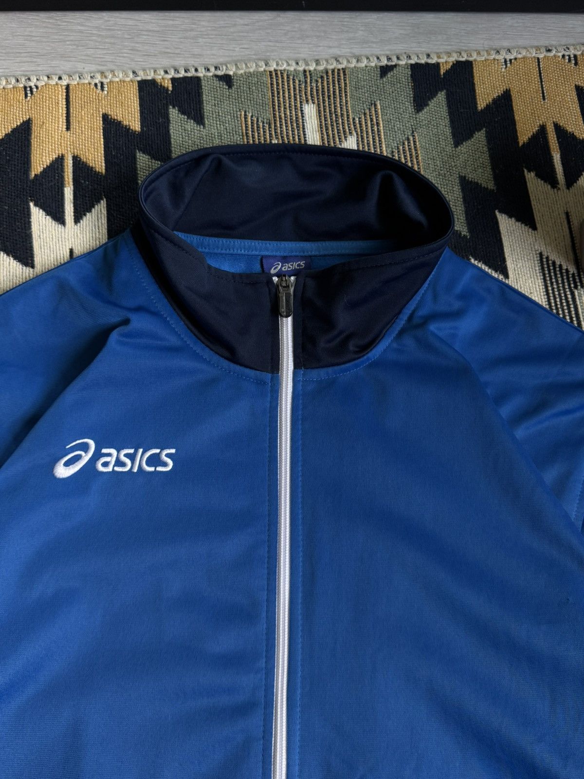 Asics Vintage Asics Logo Track Jacket Size US L / EU 52-54 / 3 - 7 Thumbnail
