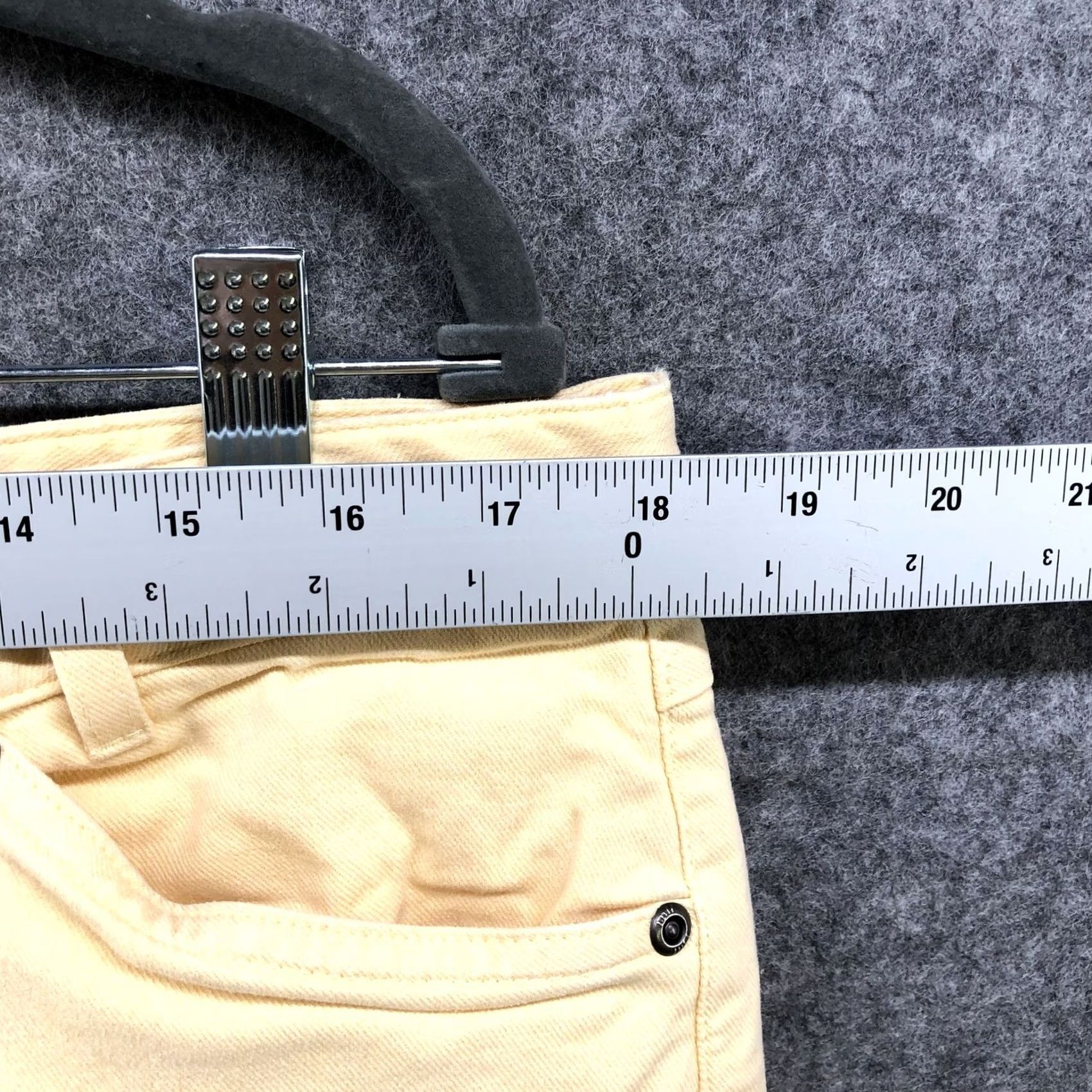 J. Jill VTG J. Jill Yellow Jeans Size 18 High Rise Flare Bootcut Stretch Womens Size 40" / US 18 - 7 Thumbnail
