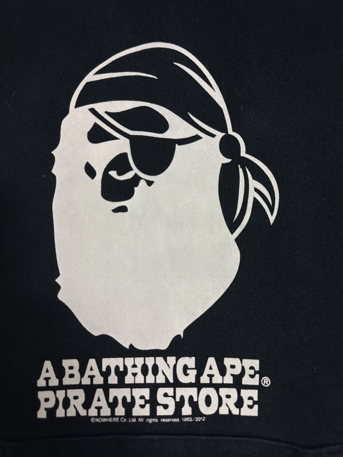 Bape Vintage Bape Pirate Store Exclusive Hoodie Size US S / EU 44-46 / 1 - 2 Thumbnail