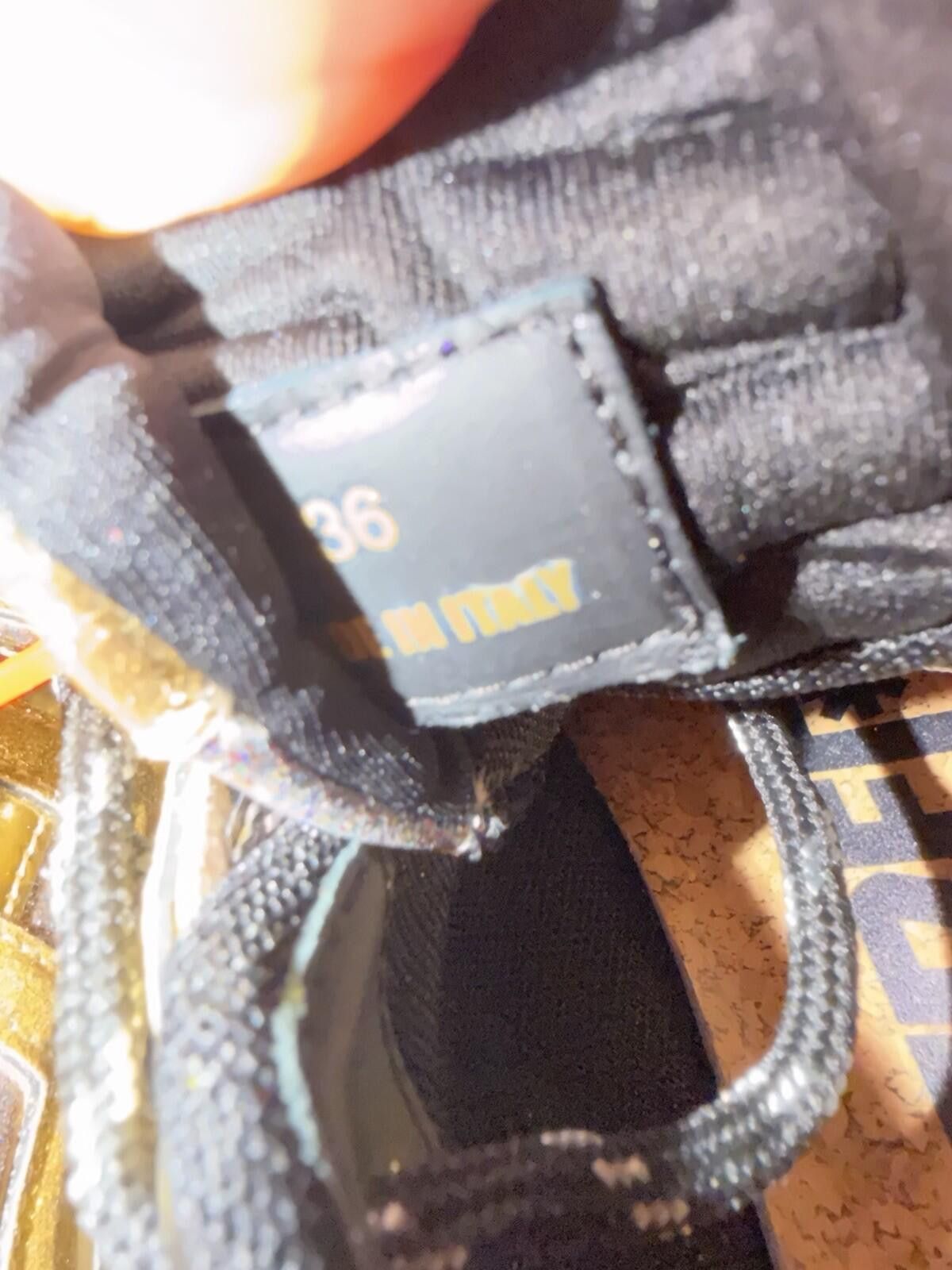 Versace Versace Trigreca Sneakers Gold Glitter Womens EU36 US6 Size US 6 / IT 36 - 8 Thumbnail