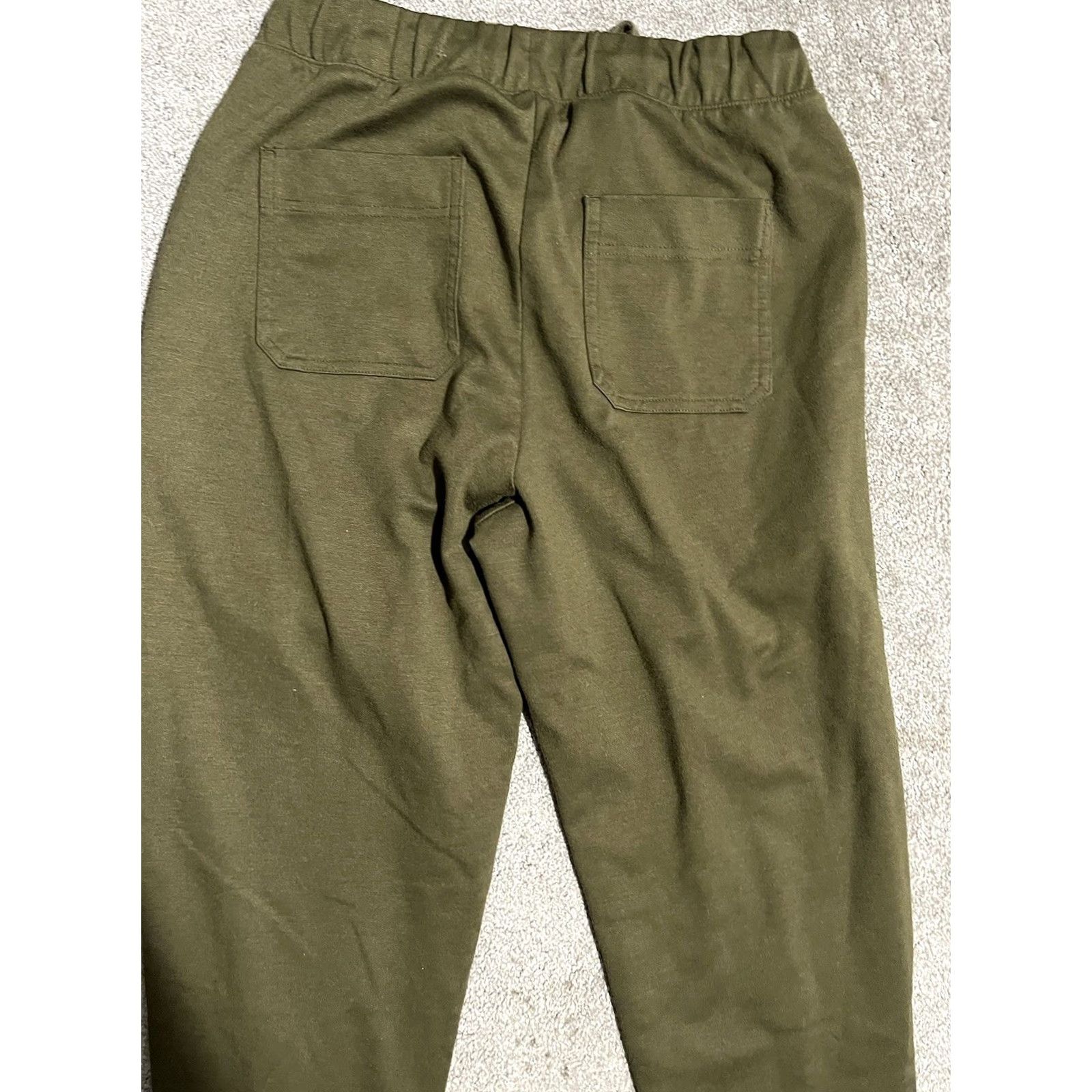 Banana Republic Banana Republic Sweatpants Womens Small Army Green Jogger Drawstring Casual Size 28" / US 6 / IT 42 - 4 Thumbnail