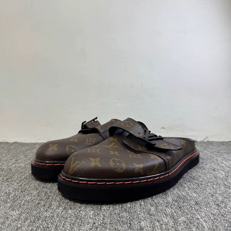 Louis Vuitton Louis Vuitton Brown presbyopic slipper Size US 4.5 / IT 34.5 - 1 Thumbnail