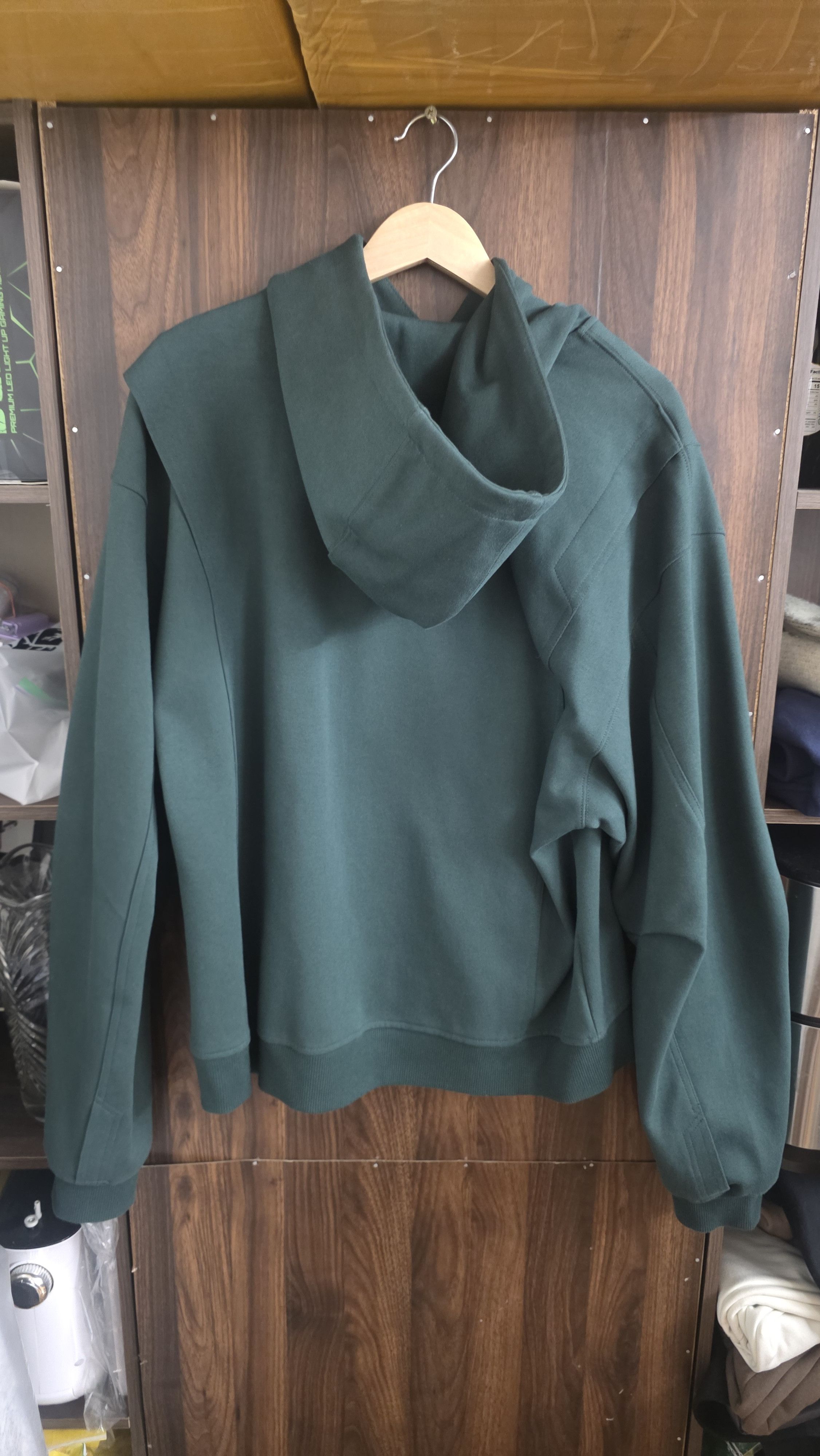 Ader Error Ader Error Green Fluic Hoodie Size US XL / EU 56 / 4 - 3 Thumbnail