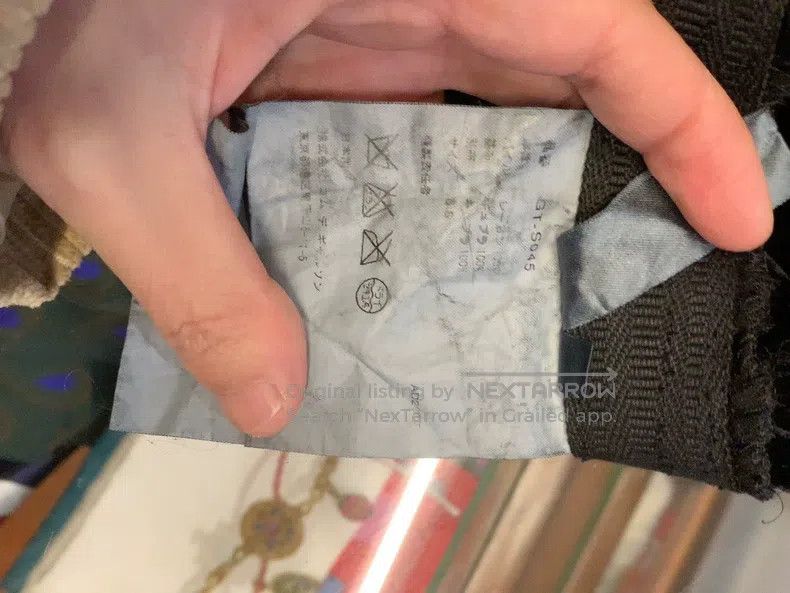 Comme des Garcons Comme Des Garcons size XS Vintage See-through Velvet Decon Size 22" - 5 Thumbnail