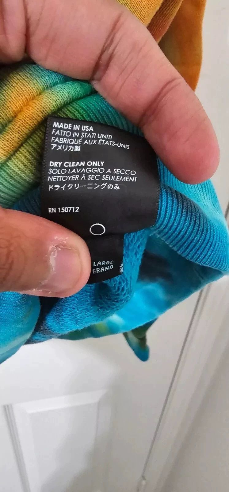 Amiri Amiri Tie-Dye Hoodie Size US L / EU 52-54 / 3 - 6 Thumbnail